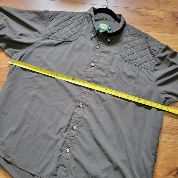 Cabela's Outfitters Short-sleeved Shooting Shirt Men's Size 2XL - Picture 4 of 6